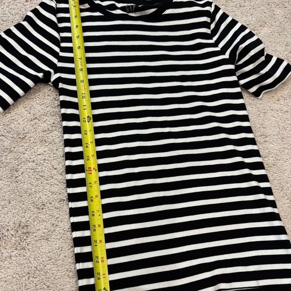 Set of 3 Women's Gap Black and White Striped Tops Size M Tall - Picture 8 of 16